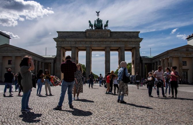 AFP/„Scanpix“ nuotr./Brandenburgo vartai, Berlynas