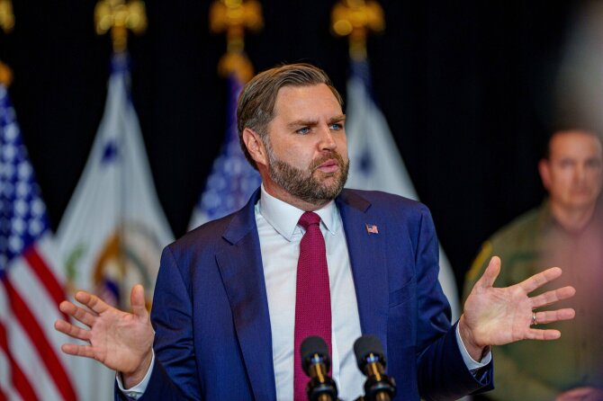 „Zumapress“/„Scanpix“/J.D.Vance'as