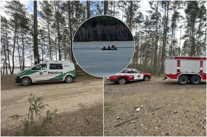 Rūtos Averkienės nuotr./Varėnoje nukrito dronas