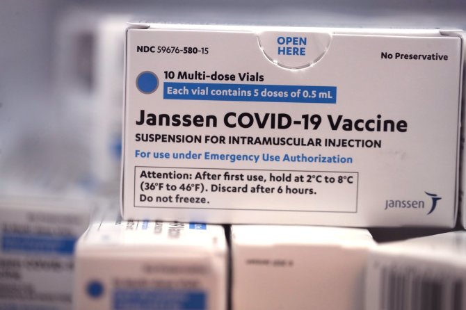 „Johnson & Johnson“ vakcinos pakuotė