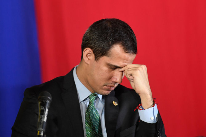 AFP/„Scanpix“ nuotr./Juanas Guaido