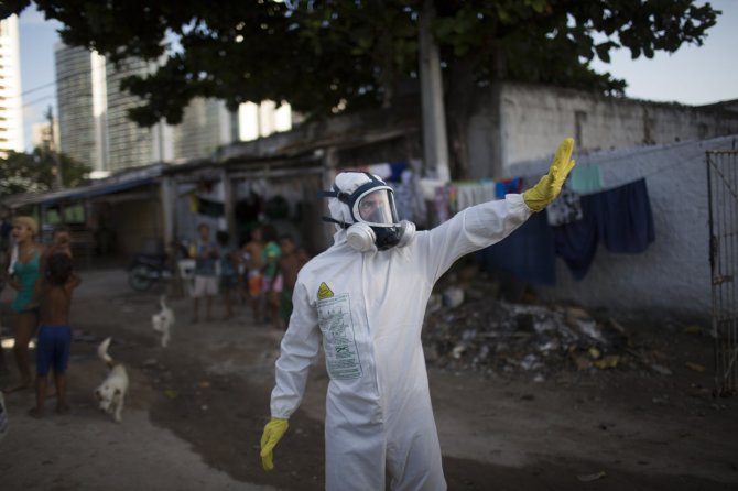 „Scanpix“/AP nuotr./Zikos virusas kol kas labiausiai paveikė Braziliją