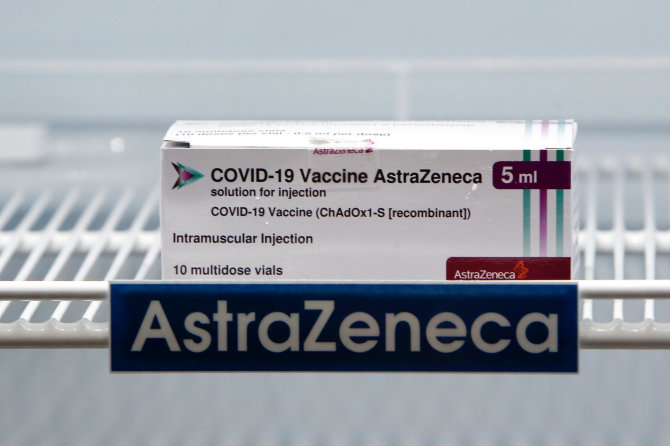 ZUMAPRESS/Scanpix nuotr./„AstraZeneca“ vakcina