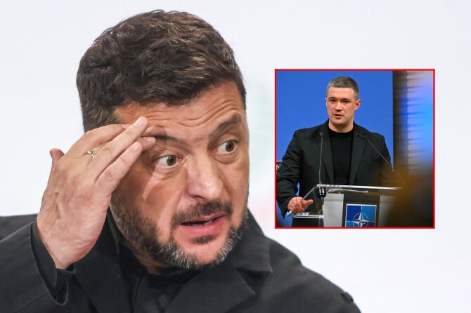 AFP/Scanpix/Volodymyras Zelenskis, Mychaila Fedorovas