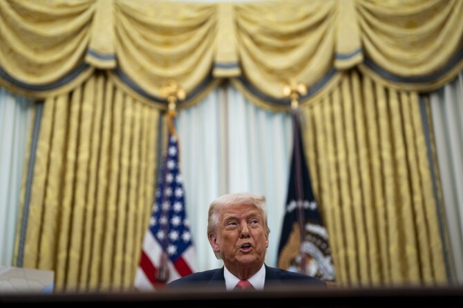 Donaldas Trumpas / picture alliance / Consolidated News Photos