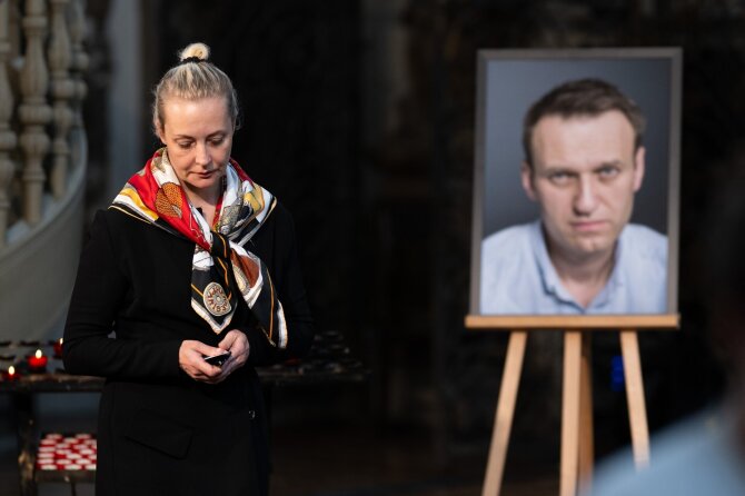 Julija Navalnaja, Aleksejus Navalnas / dpa/picture-alliance