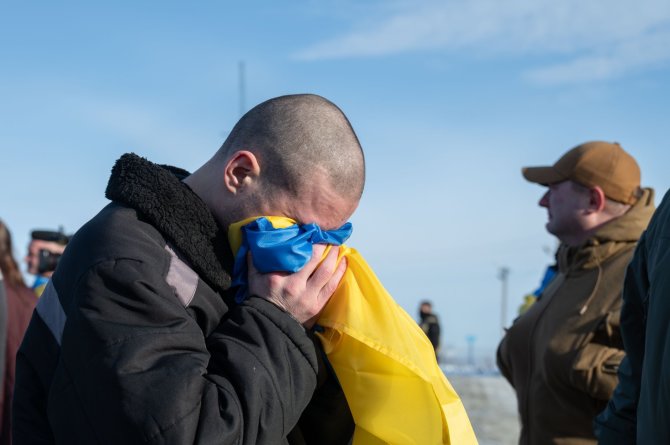 V.Zelenskio X paskyra/Iš Rusijos nelaisvės paleisti 207 ukrainiečiai