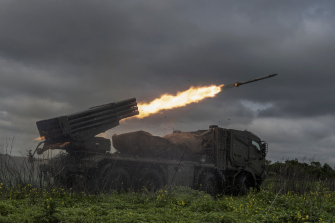 „Reuters“/„Scanpix“/Ukrainos pajėgos prie Avdijivkos