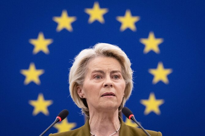 Ursula von der Leyen / SEBASTIEN BOZON / AFP