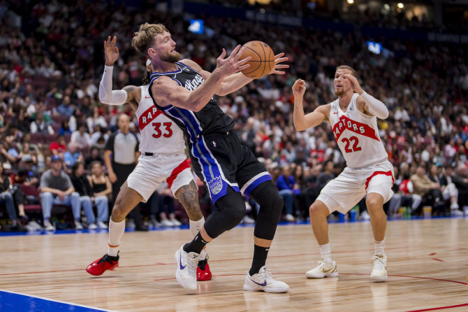 Scanpix/USA TODAY Sports via Reuters Con nuotr./Domantas Sabonis