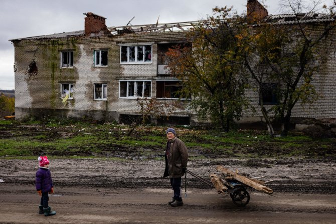 AFP/„Scanpix“ nuotr./Karas Ukrainoje. Donecko sritis