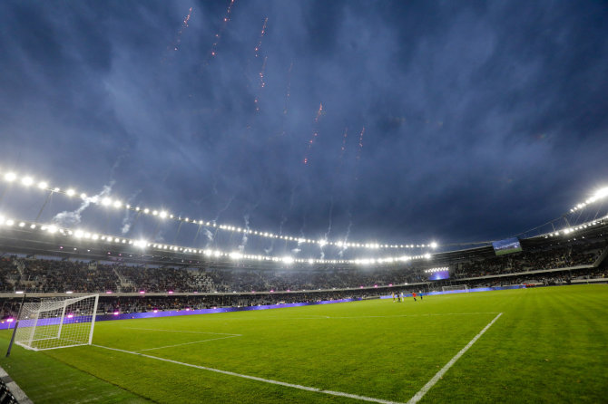 Teodoro Biliūno / BNS nuotr./Dariaus ir Girėno stadiono atidarymas