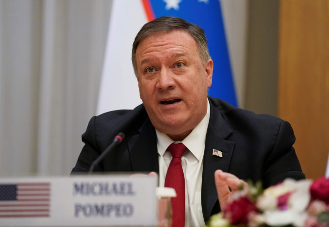AFP/„Scanpix“ nuotr./Mike'as Pompeo