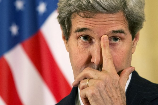AFP/„Scanpix“ nuotr./JAV sekretorius Johnas Kerry