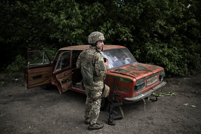 AFP/„Scanpix“ nuotr./Ukrainos karys Donbase