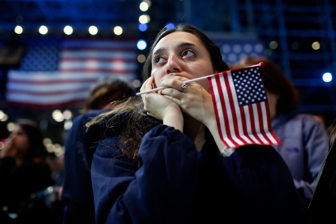 AFP/„Scanpix“ nuotr./JAV prezidento rinkimai