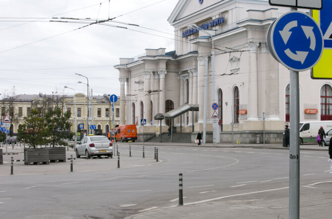 Valdo Kopūsto / 15min nuotr./Vilnius per karantiną