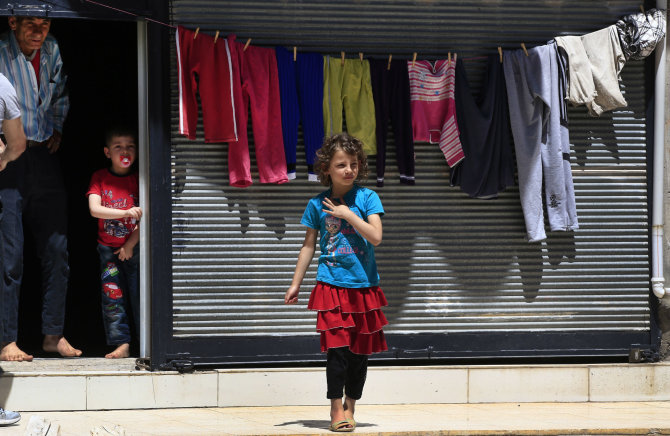 „Scanpix“/AP nuotr./Pabėgėliai iš Sirijos Turkijoje