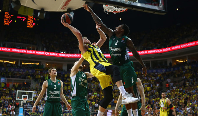 Getty Images/ Euroleague nuotr./Antrasis mūšis Stambule: „Fenerbahče“ – „Žalgiris“