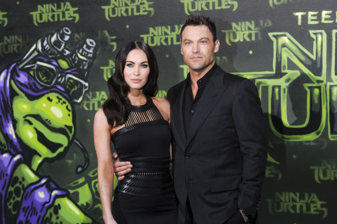 Vida Press nuotr./Megan Fox ir Brianas Austinas Greenas