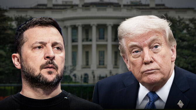 Zelenskis, Trumpas