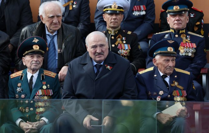 „AFP“/„Scanpix“/Baltarusijos autoritarinis prezidentas Aliaksandras Lukašenka