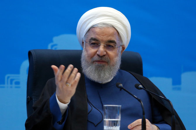 AFP/„Scanpix“ nuotr./Hassanas Rouhani
