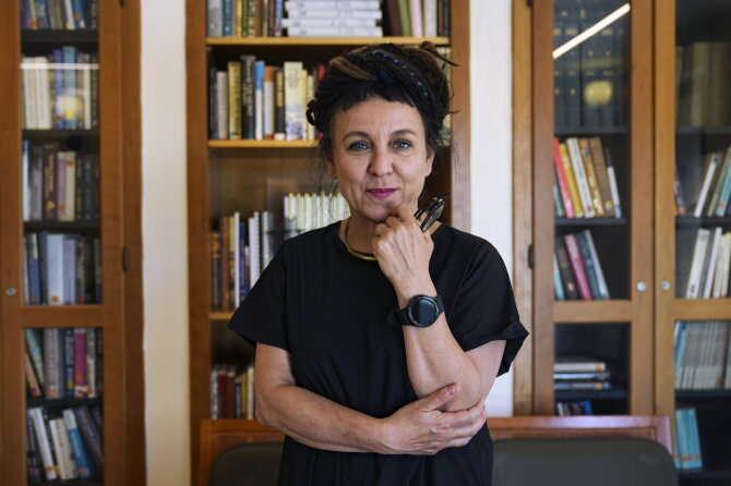 Olga Tokarczuk / „Scanpix“ nuotr.