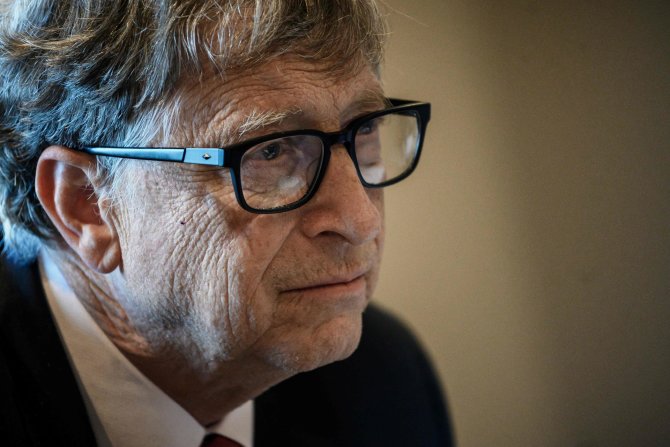AFP/„Scanpix“ nuotr./Billas Gatesas