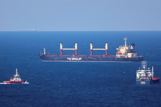 „Reuters“/„Scanpix“ nuotr./Laivai Juodojoje jūroje