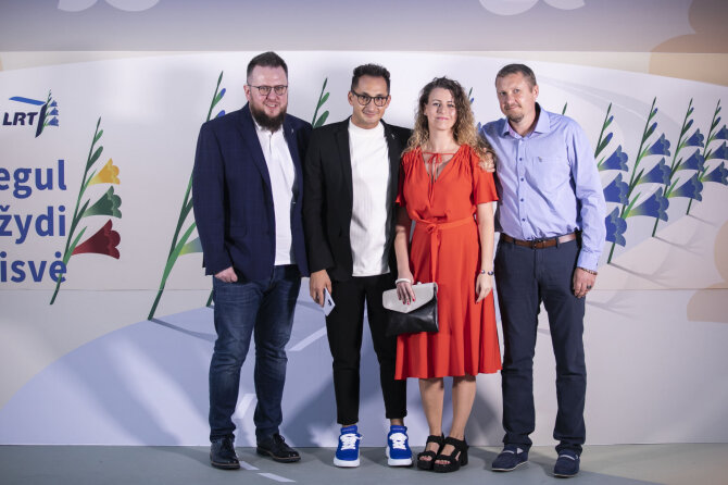 Luko Balandžio / 15min nuotr./LRT televizijos sezono atidarymo šventės akimirka