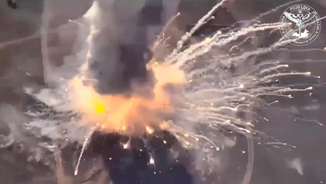 „Reuters“/„Scanpix“/Kryme sunaikinta priešlėktuvinių raketų sistema S-400 „Triumf“