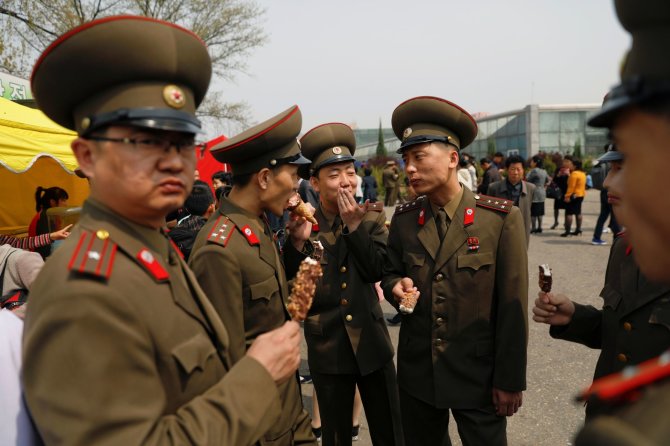 „Reuters“/„Scanpix“ nuotr./Pramogos Šiaurės Korėjoje