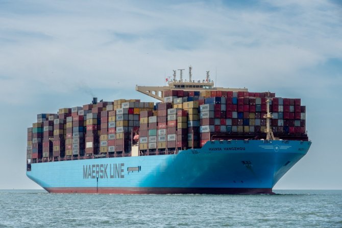 „Reuters“/„Scanpix“ nuotr./Maersk laivas