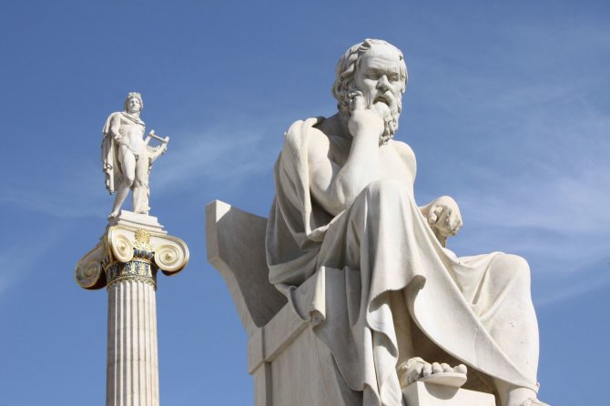 123rf.com nuotr./Graikų filosofo Sokrato skulptūra Atėnuose
