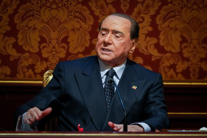 „Scanpix“/„SIPA“ nuotr./Silvio Berlusconi