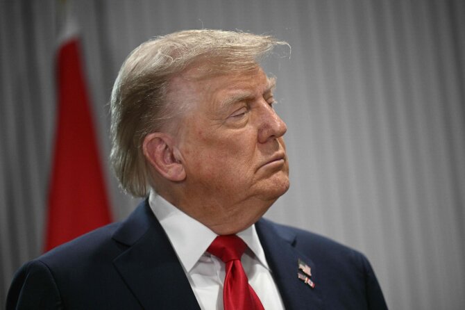 Donaldas Trumpas / BRENDAN SMIALOWSKI / AFP