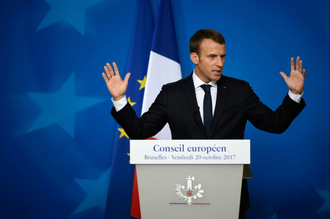 AFP/„Scanpix“ nuotr./Reformuoti sistemą žadėjo Prancūzijos prezidentas E.Macronas
