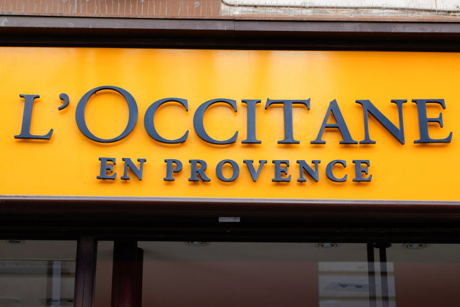 123RF.com nuotr./L'Occitane parduotuvė