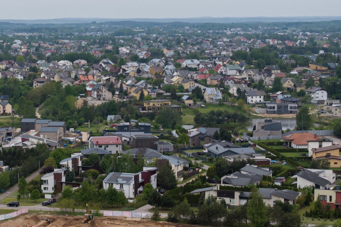 Lukas Balandis / BNS nuotr./Daugiabučiai Vilniuje
