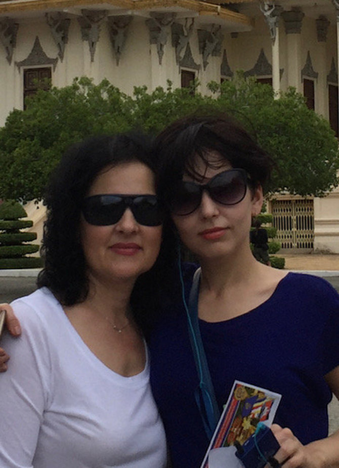 Asmeninio archyvo nuotr./Monika Liu su mama Rita Liubiniene
