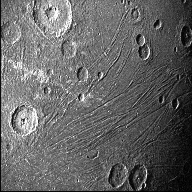 „Scanpix“/AP nuotr./Jupiterio palydovas Ganimedas