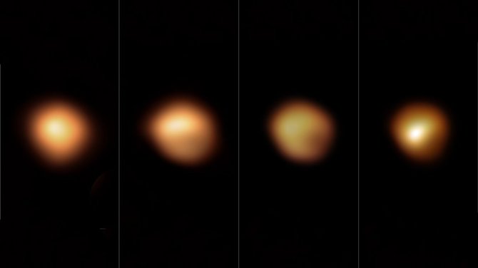 M. Montarges et al., ESO/Betelgeizo žvaigždės užtemimo nuotraukos