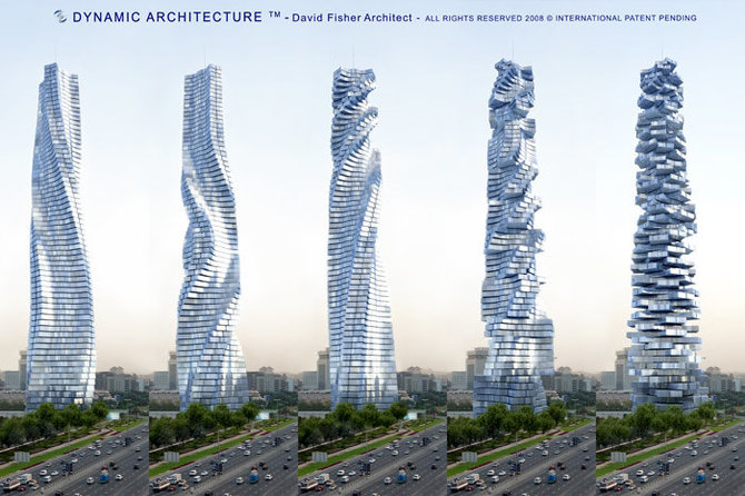 Dr. David Fisher/Dinaminis dangoraižis Dubajuje