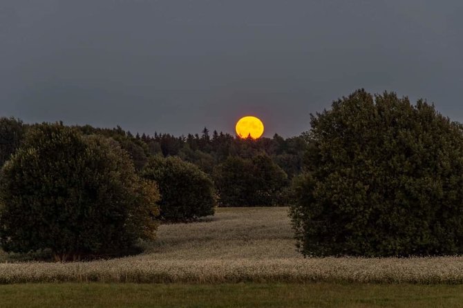 Vidmanto Panavo nuotr./Mėlynojo Mėnulio pilnatis Lietuvoje, Ignalinos r.
