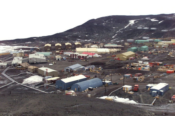 „Reuters“/„Scanpix“ nuotr./Makmerdo stotis Antarktidoje