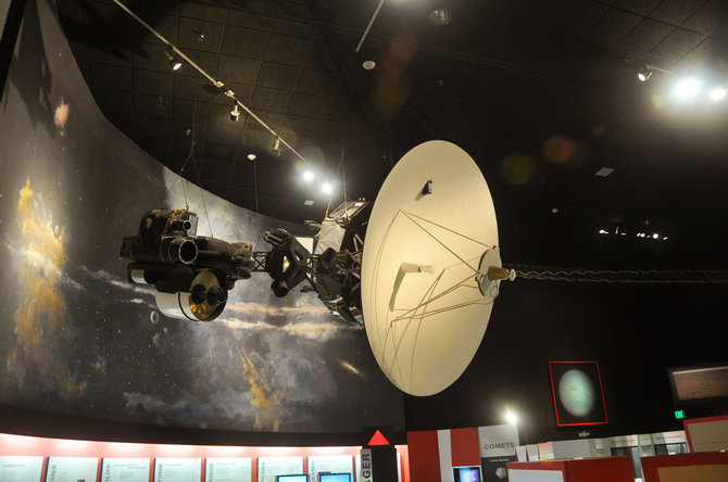 123RF.com nuotr./Kosminio zondo „Voyager“ zondo modelis