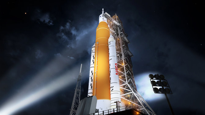 NASA/SLS raketa