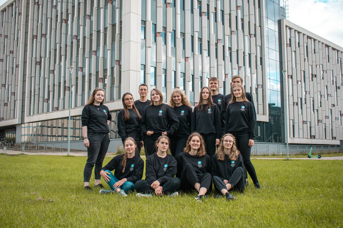 VU nuotr./2022-ųjų „Vilnius-Lithuania iGEM“ komanda