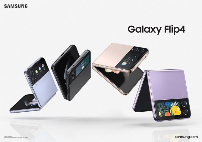 Asmeninio archyvo nuotr./„Samsung Galaxy Z Flip4“
